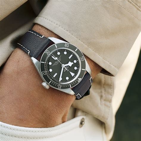 tudor in argento|tudor black bay silver watch.